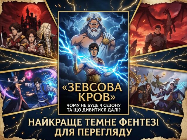 Серіал «Зевсова кров» 4 сезон: Чому продовження не буде та що подивитися шанувальникам темного фентезі Серіал «Зевсова кров» 4 сезон: Чому продовження не буде та що подивитися шанувальникам темного фентезі